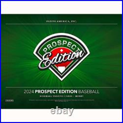 2024 Panini Prospect Edition Baseball Hobby BOX FACTORY sealed NEW 24PABPE 2024 Panini Prospect Edition Baseball Hobby BOX FACTORY sealed NEW 24PABPE