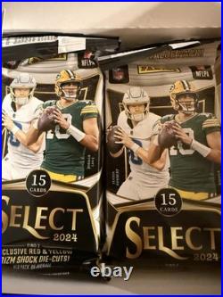 2024 Panini Select Football Fat Pack Box Value Factory Sealed NFL 12 JUMBO PKS
