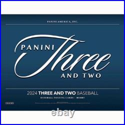 2024 Panini Three & Two Baseball Hobby Box Factory Sealed 24PAB3AND2 2024 Panini Three & Two Baseball Hobby Box Factory Sealed 24PAB3AND2