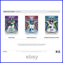 2024 Rookies & Stars Football Hobby Box Sealed NFL Drake Maye Rookie Year