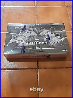 2024 TOPPS BLACK & WHITE BASEBALL Hobby Box Factory Sealed FREE SHIPPING