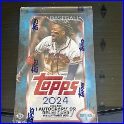 2024 TOPPS SERIES 1 BASEBALL HOBBY BOX Factory Sealed Box