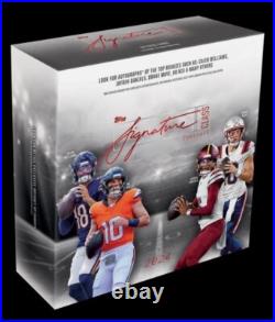 2024 TOPPS SIGNATURE CLASS MEGA BOX (80 Cards) Football Sealed PRE-SALE QTY