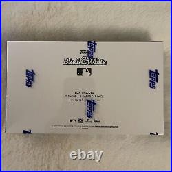 2024 Topps BLACK and WHITE Baseball Factory Sealed BOX 1 Auto IN HAND SHIPS NOW