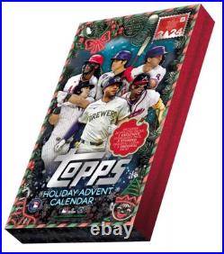 2024 Topps Baseball Holiday Advent Calendar Sealed Box NEW