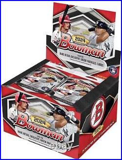 2024 Topps Bowman Baseball MLB 24pk Retail Box Factory Sealed FREE SHIPPING