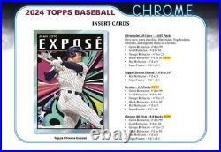 2024 Topps Chrome Baseball Factory Sealed Hobby Box 1 Autograph Guaranteed