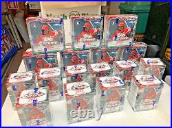 2024 Topps Chrome Baseball HUGE LOT 17 UNOPENED Factory Sealed MVP BUYBACKS WOW