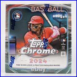2024 Topps Chrome Baseball Monster Box Factory Sealed X-Fractor RayWave RC Chase