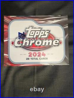 2024 Topps Chrome Blaster Box Fanatics Fest NYC Exclusive Sealed