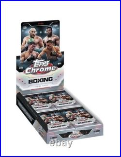 2024 Topps Chrome Boxing Hobby Box Brand New Sealed Confirmed Order