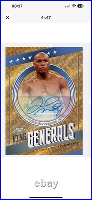 2024 Topps Chrome Boxing Hobby Box Brand New Sealed Confirmed Order