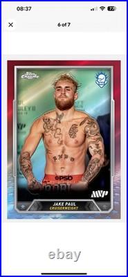 2024 Topps Chrome Boxing Hobby Box Brand New Sealed Confirmed Order