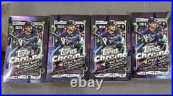 2024 Topps Chrome Cosmic Baseball Hobby Box Factory Sealed In Hand