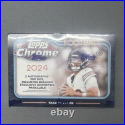 2024 Topps Chrome Football Breaker Delight Box Factory Sealed