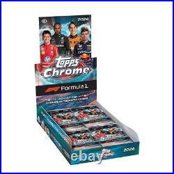 2024 Topps Chrome Formula 1 F1 Factory Sealed Hobby Box