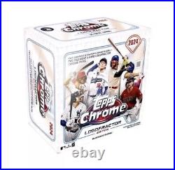 2024 Topps Chrome Logofractor Baseball Sealed Box PREORDER