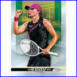 2024 Topps Chrome Tennis Hobby Box Factory Sealed