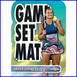 2024 Topps Chrome Tennis Hobby Box Factory Sealed