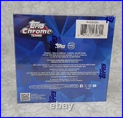 2024 Topps Chrome Tennis Sapphire Edition Hobby Box New / Factory Sealed