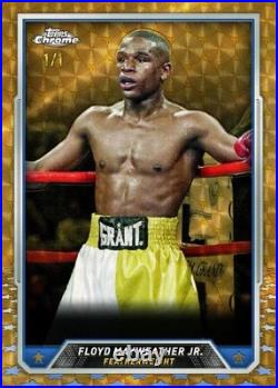 2024 Topps Chrome Top Rank Boxing Hobby Box Brand New Factory Sealed