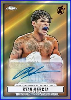 2024 Topps Chrome Top Rank Boxing Hobby Box Brand New Factory Sealed