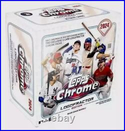 2024 Topps MLB Chrome Logofractor Edition Box Factory Sealed Free Shipping