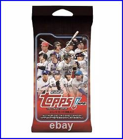 2024 Topps NPB Baseball Cards Box Factory Sealed 24 pack 1 box Japan May 25