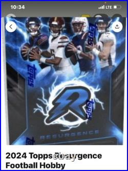2024 Topps Resurgence Football Hobby Boxes Factory Sealed SHIPS FAST