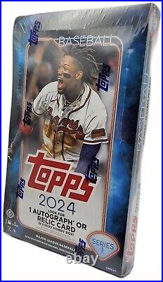 2024 Topps Series 1 Baseball Factory Sealed Hobby Box