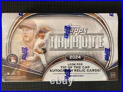 2024 Topps Tribute Baseball Hobby Box Autos+Relics, RC's Elly, PCA, Dominguez 2024 Topps Tribute Baseball Hobby Box Autos+Relics, RC's Elly, PCA, Dominguez