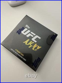 2024 Topps UFC NYC Trading Card Box Factory Sealed 2024 Topps UFC NYC Trading Card Box Factory Sealed