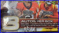 2024 Wild Card Auto Mania Football 8 Autos Guaranteed Factory Sealed Box