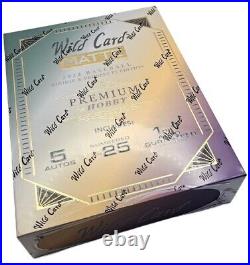 2024 Wild Card Matte Rookie & Prospects Baseball Hobby Box 5 Autographs Per Box