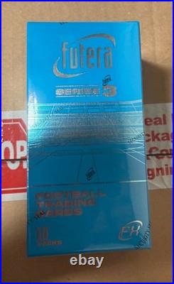 2025 26 Futera FX 3 Football Soccer HOBBY BOX Factory Sealed