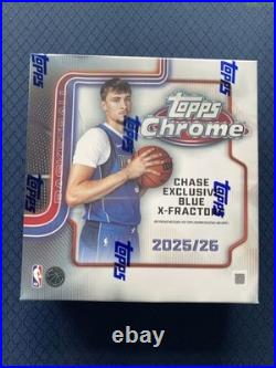 2025-26 TOPPS CHROME MEGA BOX (42 Cards) NBA Basketball Brand New Sealed