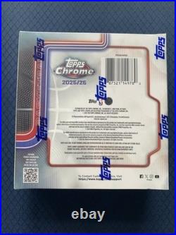 2025-26 TOPPS CHROME MEGA BOX (42 Cards) NBA Basketball Brand New Sealed