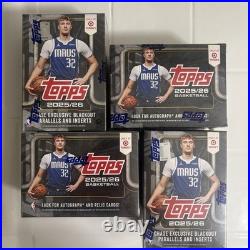 2025-26 Topps Basketball! Black Friday! Target Sealed Value Blaster Box
