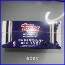2025-26 Topps Basketball Flagship Display Box Sealed Retail Holos 20 Packs/Box
