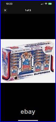 2025-26 Topps Basketball SUPERBOX Costco Bundle Box NEW Sealed From Topps Box