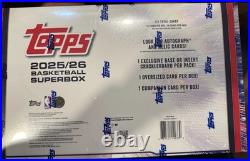 2025-26 Topps Basketball SUPERBOX Costco Bundle Box NEW Sealed From Topps Box