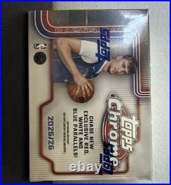 2025-26 Topps Chrome Basketball Blaster Box NEW Sealed From Topps Box