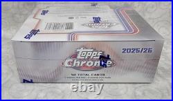 2025-26 Topps Chrome Basketball Mega Box New / Sealed