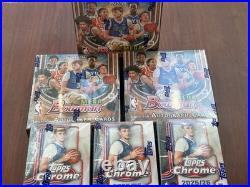 2025/26 Topps Chrome NBA Blaster & Bowman Basketball Mega Box Lot of 6 Sealed
