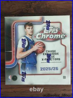 2025/26 Topps Chrome NBA Mega Box (42 Cards) Factory Sealed New In Stock