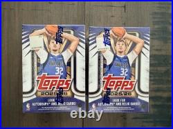 2025-26 Topps NBA Basketball Blaster Box Factory Sealed LOT OF 2 FREE SHIP