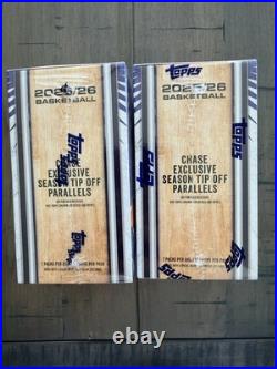 2025-26 Topps NBA Basketball Blaster Box Factory Sealed LOT OF 2 FREE SHIP