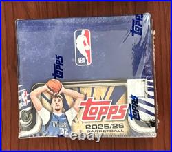 2025-26 Topps NBA Basketball Retail Display Box New Factory SEALED