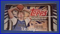 2025/26 Topps NBA Basketball Retail Display Box NewithSEALED