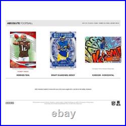 2025 Absolute Football Hobby MEGA Box factory sealed KABOOMS 25PAFA-MBH